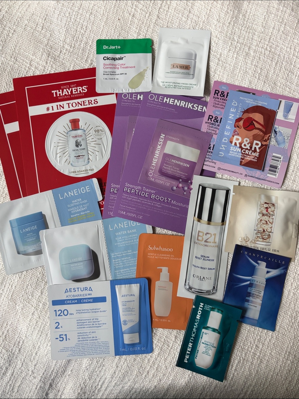 ⭐️ 5 for $20 - Set of 15 New Skincare Sample Packets